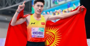 Нурсултан Кенешбеков установил 6 рекордов Кыргызстана Главная