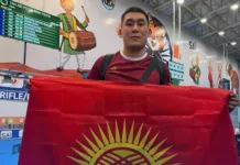 Кыргызстанец Имандос Бектенов завоевал серебро на чемпионате Азии по стрельбе