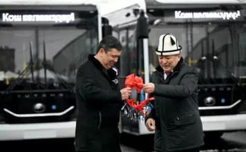Бишкек мэриясына 95 жаңы автобус жана 42 атайын техника берилди