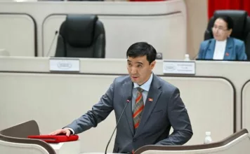 Медер Алиев төраганын биринчи орун басары болуп шайланды