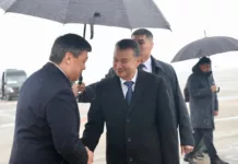 Тажикстандын премьер-министри Кыргызстанга келди