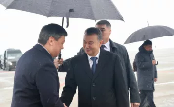 Тажикстандын премьер-министри Кыргызстанга келди