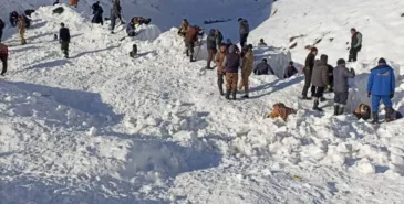 Спасатели нашли тело 37-летнего мужчины, попавшего под лавину Главная