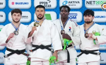 Эрлан Шеров взял золото на Кубке Европы по дзюдо в Словении