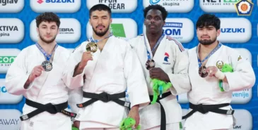 Эрлан Шеров взял золото на Кубке Европы по дзюдо в Словении Главная