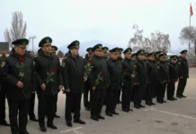 В «Ата-Бейите» почтили память павших военнослужащих-пограничников