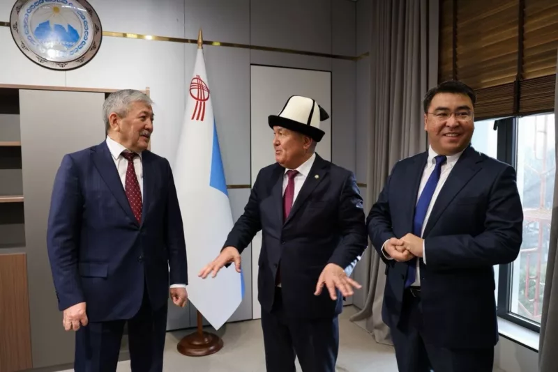 Eeee центральному аппарату мэрии оша представили нового мэра жанара акаева