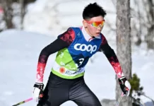 Кыргызстанец Артур Сапарбеков финишировал 94-м в лыжном спринте на Олимпиаде в Италии