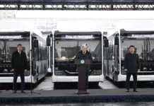 Бишкек пополнился 95 новыми автобусами, а мэрия получила 42 единицы спецтехники