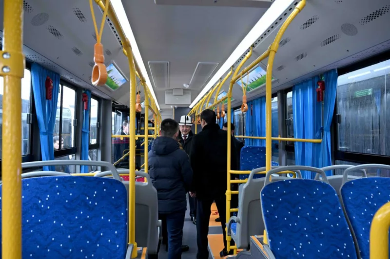 Photo 2026 02 12 13 16 10 2 бишкек пополнился 95 новыми автобусами, а мэрия получила 42 единицы спецтехники