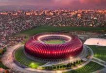 Внутри стадиона «Бишкек арена» построят ТЦ, заявил управделами президента