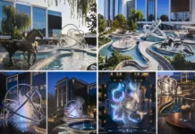 У ЦУМа в Бишкеке вновь появятся фонтан, пешеходная и зеленая зоны — эскиз