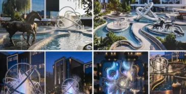 У ЦУМа в Бишкеке вновь появятся фонтан, пешеходная и зеленая зоны — эскиз Главная