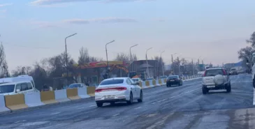 В Бишкеке на проспекте Жибек Жолу после реконструкции открыли мост Главная