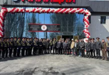 В Чуйской области открыли три новых здания милиции