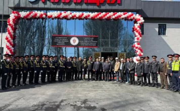 В Чуйской области открыли три новых здания милиции