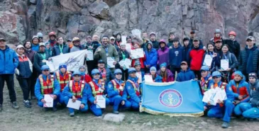 Чемпионат Бишкека по спортивному туризму прошел в ущелье Чункурчак Главная