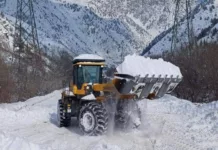 Автодорога Бишкек — Ош временно закрыта. На перевале Ала-Бель сошла лавина
