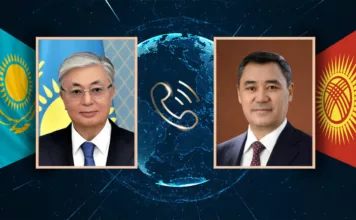 Садыр Жапаров поздравил Касым-Жомарта Токаева с успешным проведением референдума по проекту новой Конституции