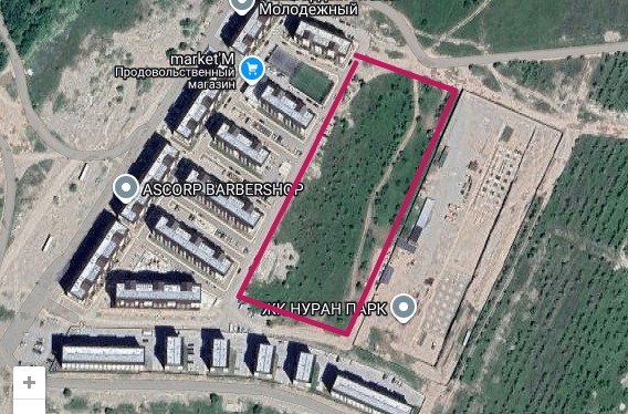 ГИК передали 2 гектара напротив парка Победы в Бишкеке