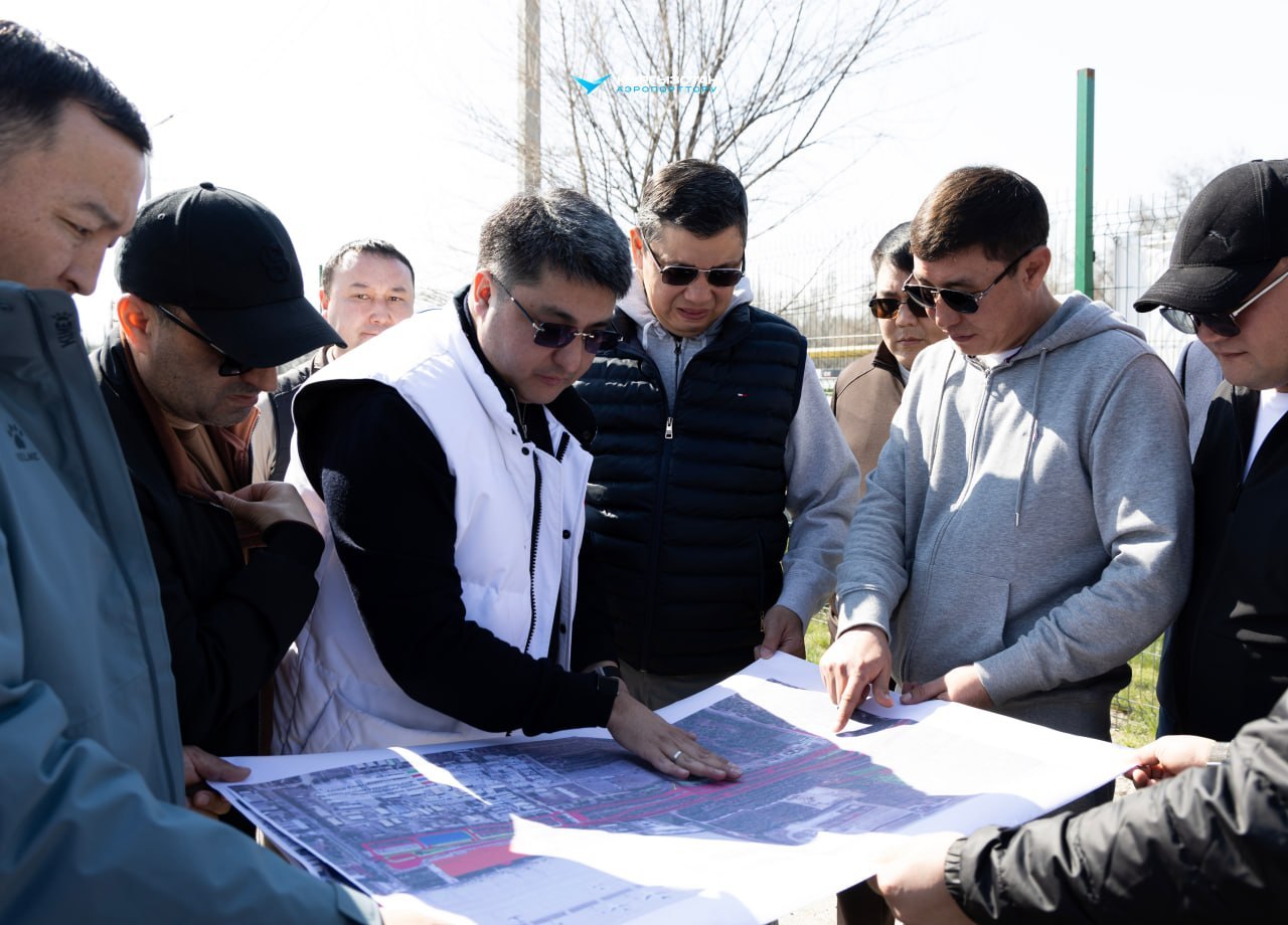 К аэропорту «Манас» построят новую дорогу — она проляжет южнее существующей Главная