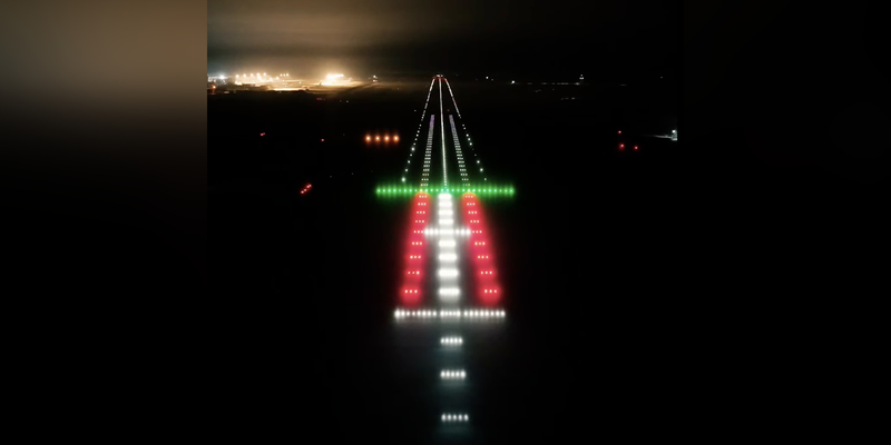 «Аэропорты Кыргызстана» показали взлётно-посадочную полосу, где внедрили систему посадки по категории CAT III