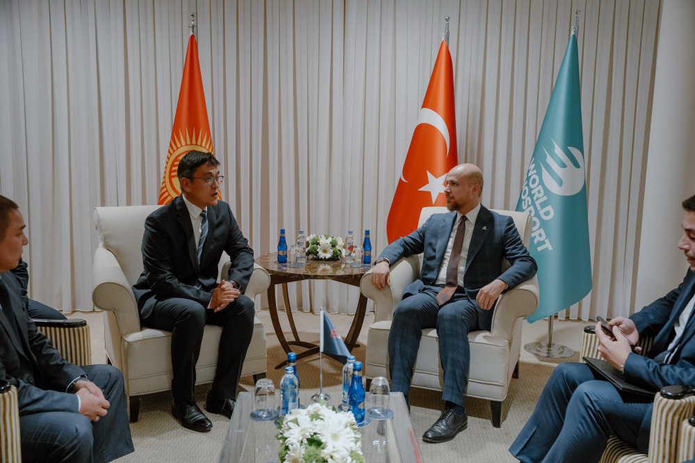 Эдиль Байсалов и Билал Эрдоган обсудили подготовку к Всемирным играм кочевников Главная