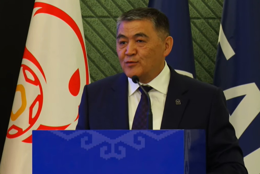 «Вы, наверное, удивились, мол, откуда он взялся», — заявил Камчыбек Ташиев на выборах главы Кыргызского футбольного союза