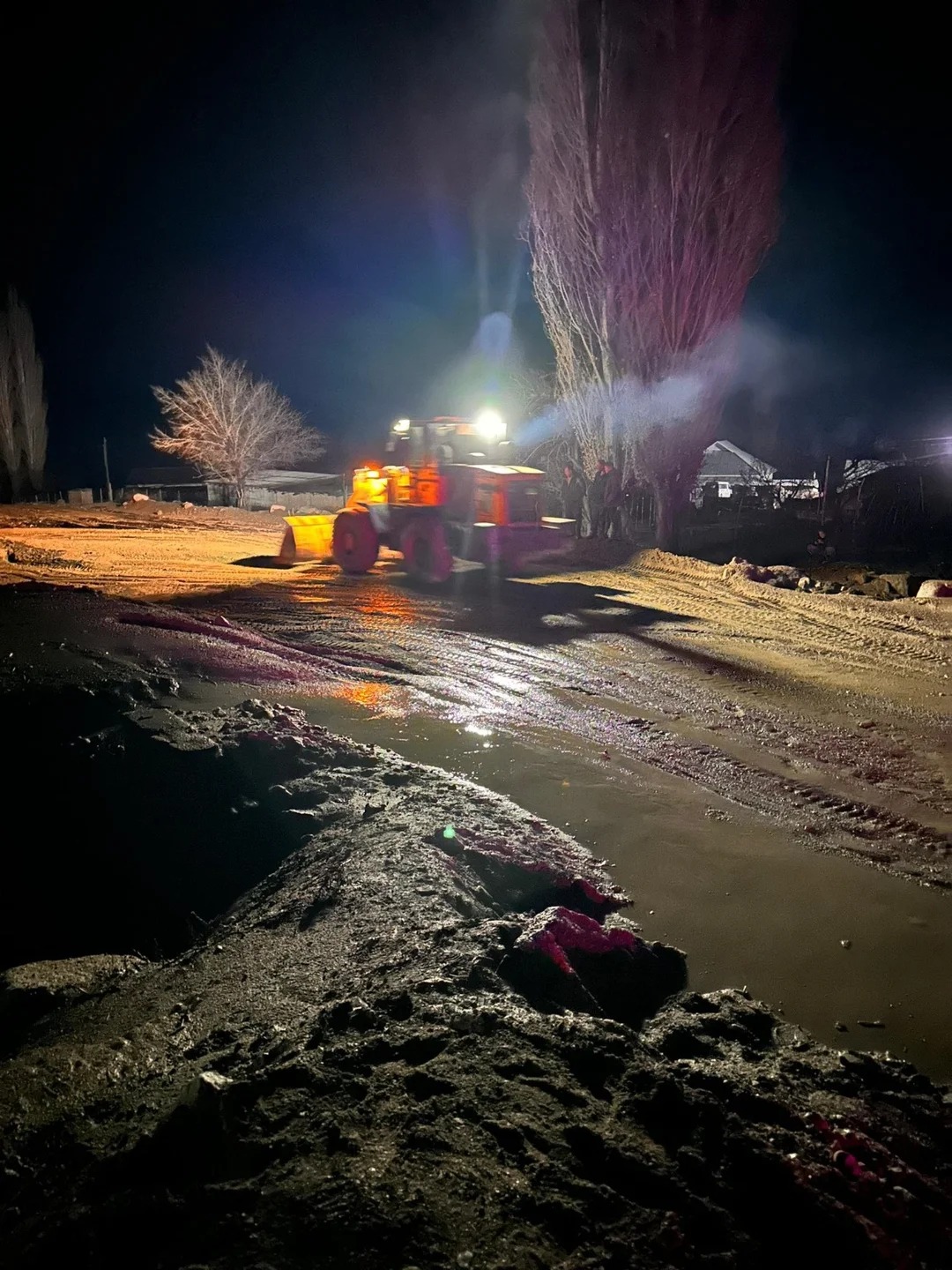 Жумгалда сел жүрдү