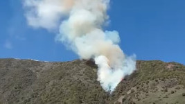 В Чункурчаке возник пожар