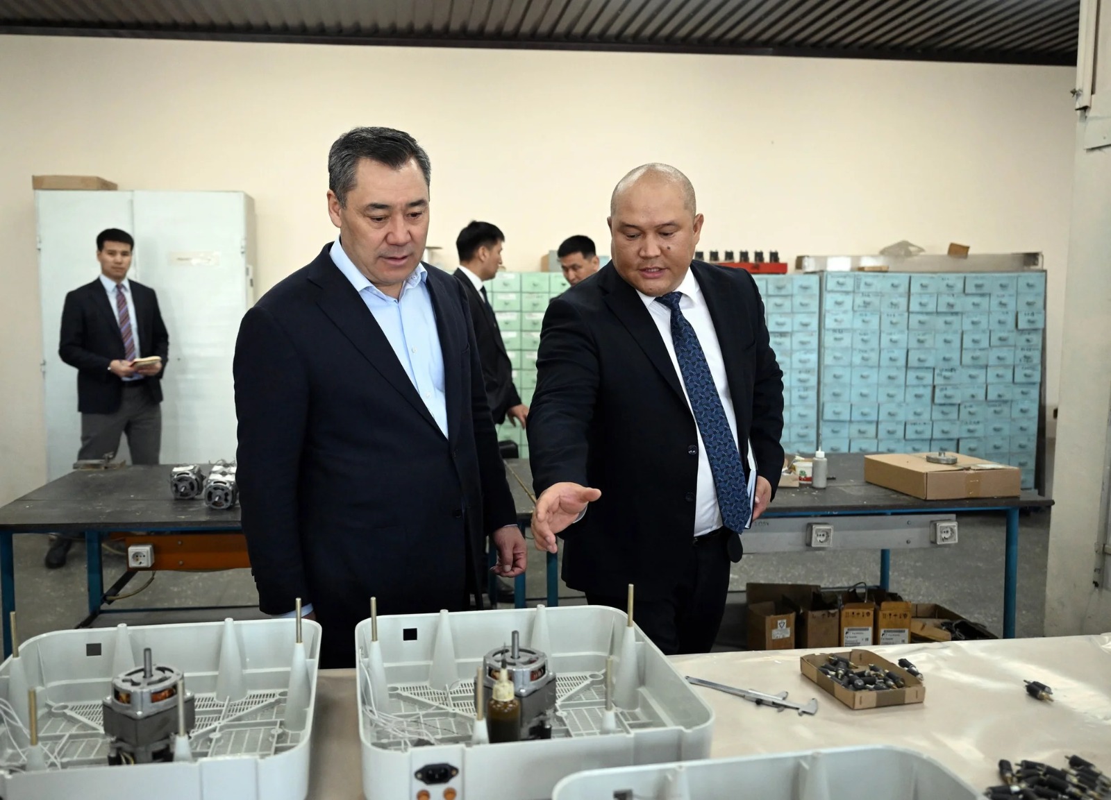 D573562f ed39 44a2 a0bf 5792f9cf6717 садыр жапаров ознакомился с деятельностью оао «тнк «дастан»