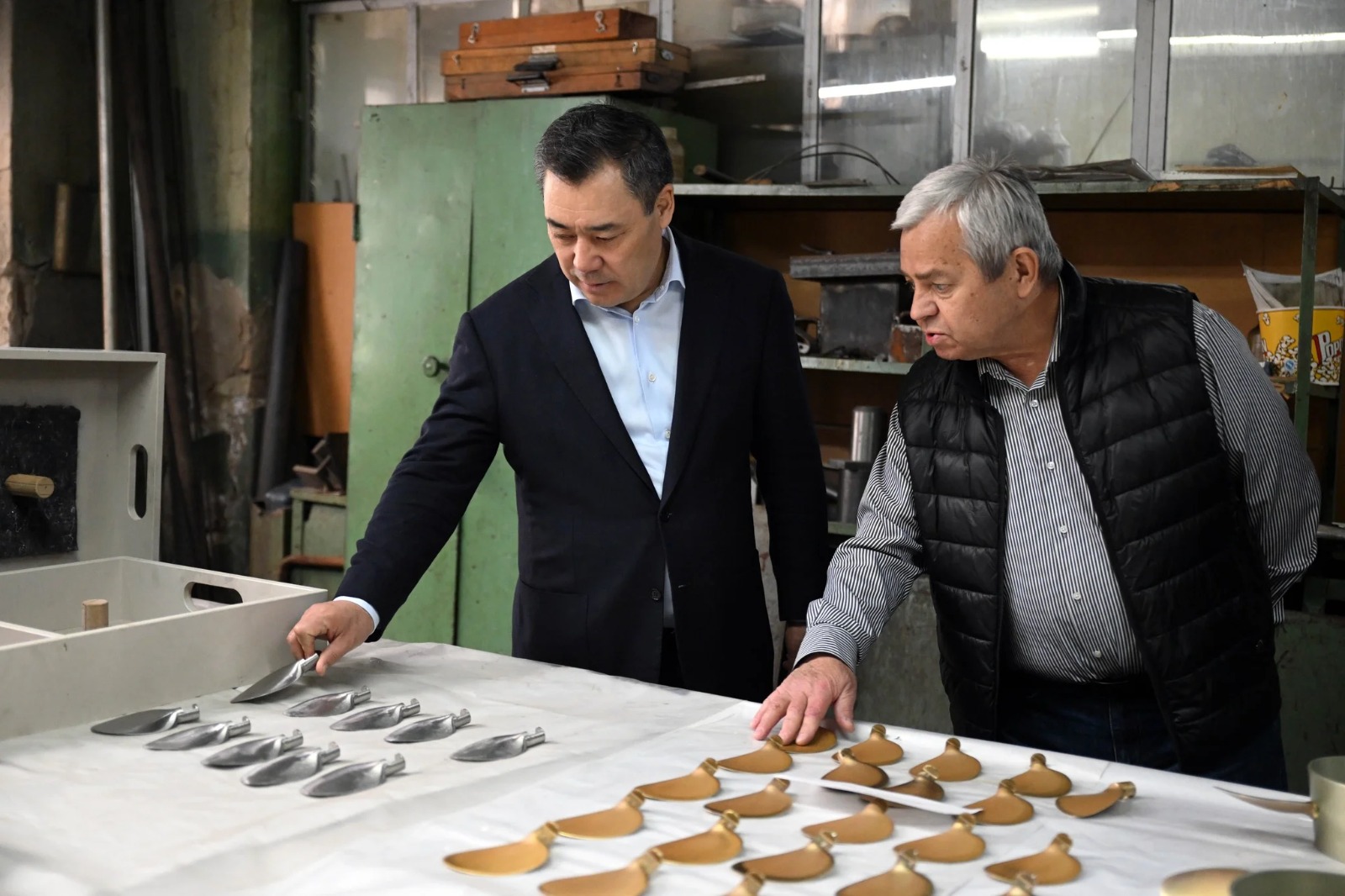 Садыр Жапаров ознакомился с деятельностью ОАО «ТНК «Дастан»