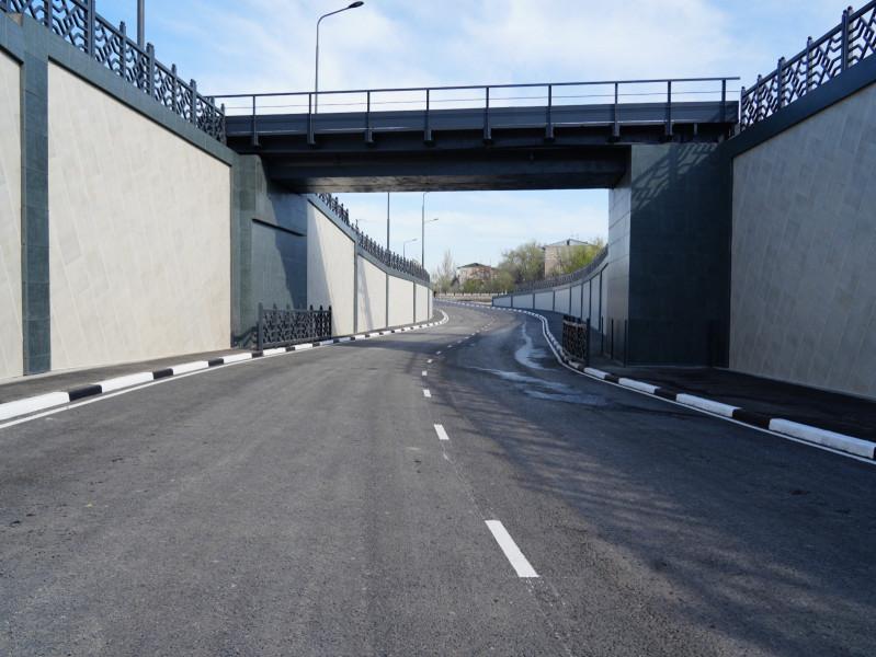 Транспортная развязка в Бишкеке — улицу Бакаева открыли для проезда