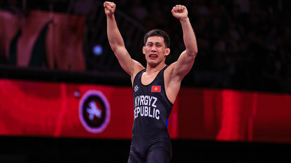 Афтандил Таалайбек уулу, выступающий в греко-римском стиле, завоевал золотую медаль в весовой категории до 63 кг на чемпионате мира по борьбе в Бишкеке