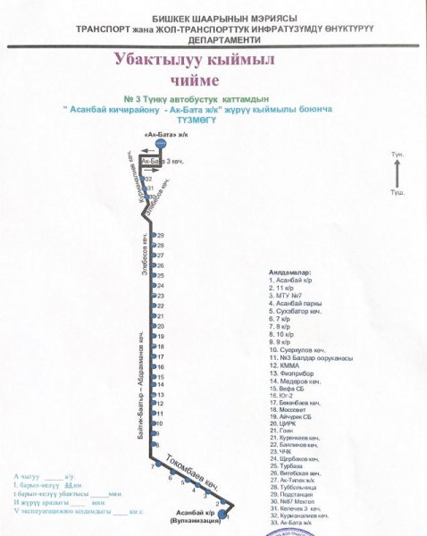 Photo 2026 07 03 11 49 54 2 бишкекте түнкү автобустар каттамга чыгат: тарифтер жана каттамдардын схемалары