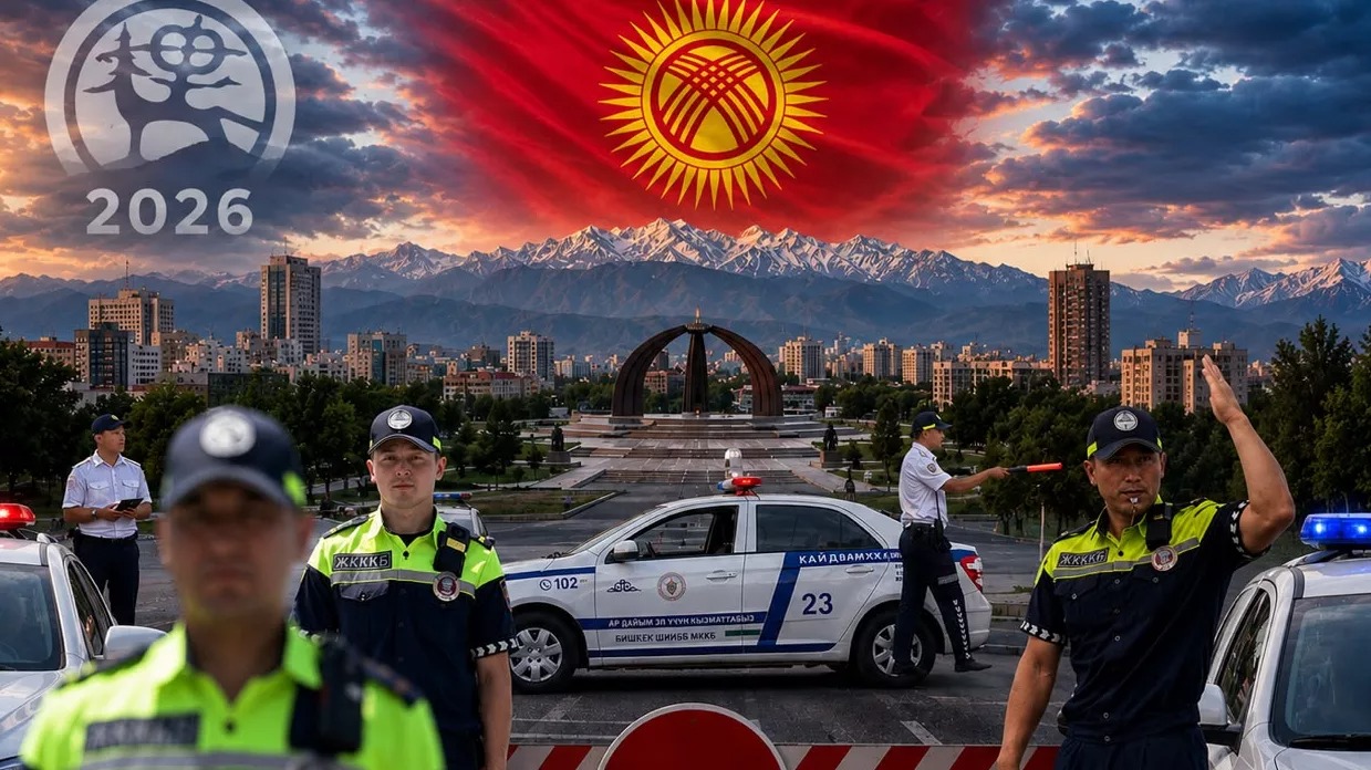 МВД просит бишкекчан отказаться от личного транспорта 30 и 31 августа Главная