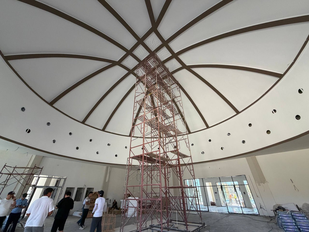 Photo 2026 08 14 11 56 42 минстрой показал масштабную реконструкцию комплекса "манас ордо" в таласе