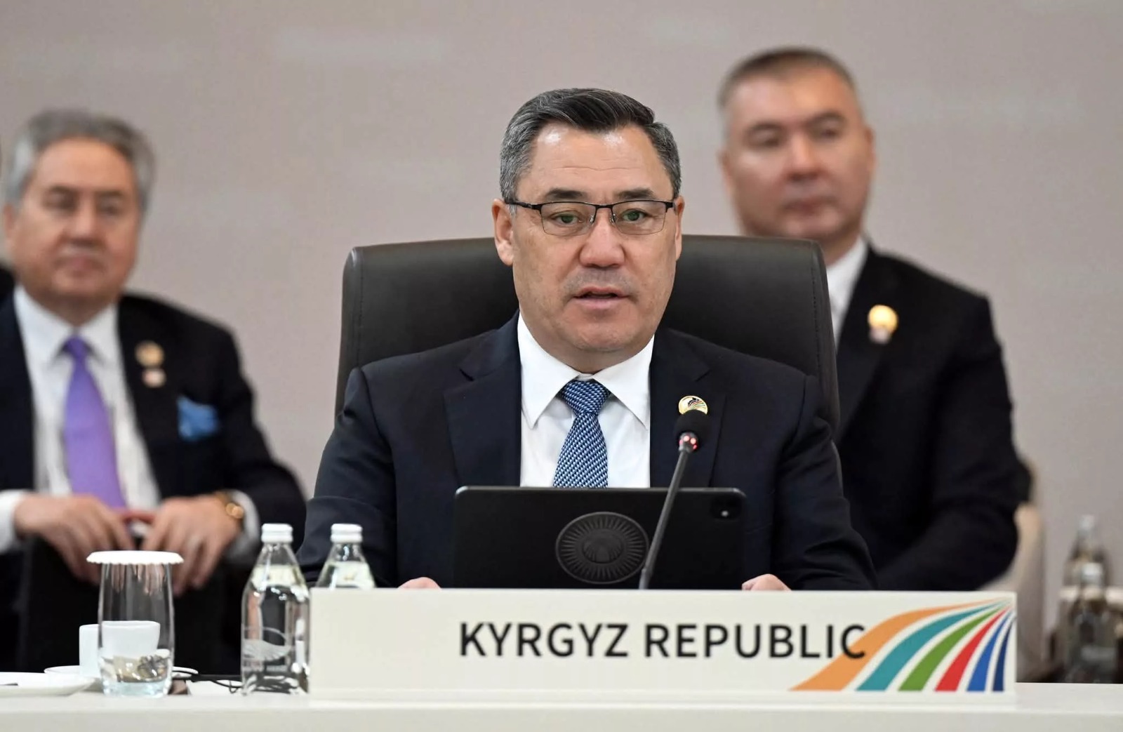 Садыр Жапаров выступил на саммите «Центральная Азия – Республика Корея» в Сеуле